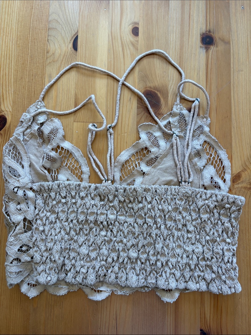 Textured Crochet Tank